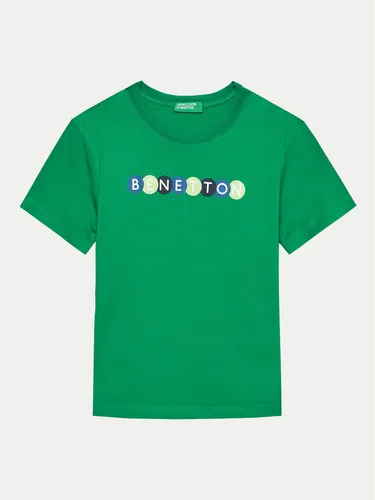 United Colors Of Benetton T-Shirt 3I1XG10EH Grün Regular Fit