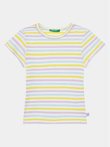 United Colors Of Benetton T-Shirt 3W5BG10D4 Bunt Slim Fit