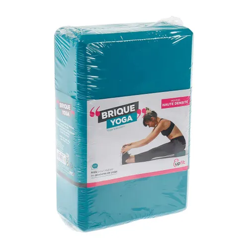 UPFIT - Leichter Yoga-Block - Farbe: blau - Gewicht 110 g -