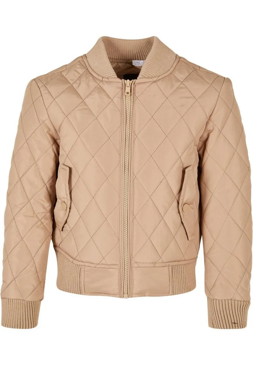 URBAN CLASSICS Allwetterjacke Urban Classics Damen Girls Diamond Quilt Nylon Jacket (1-St)