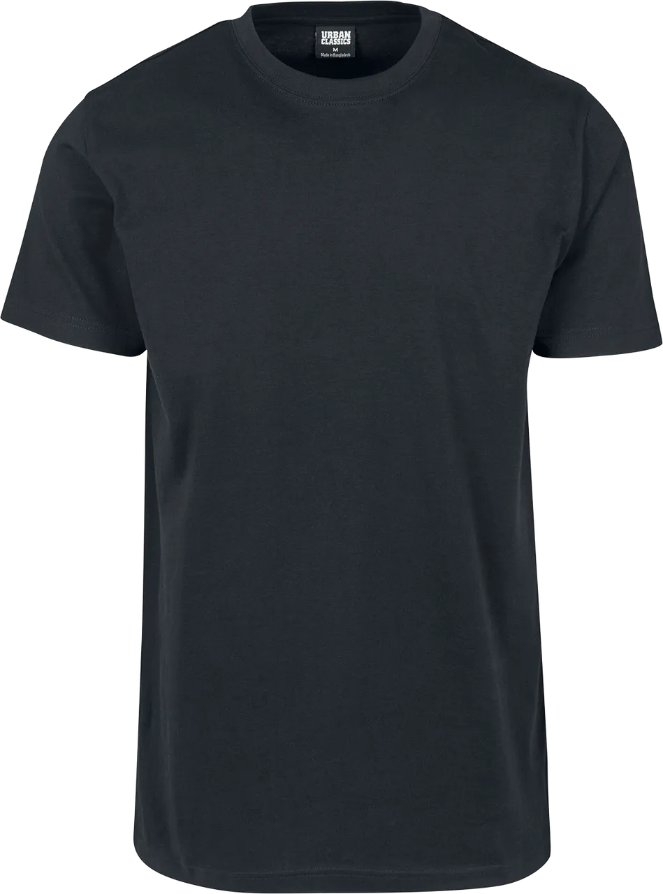 Urban Classics Basic Tee 6-Pack T-Shirt schwarz in M