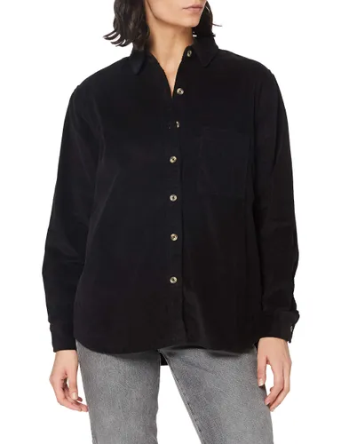 Urban Classics Damen TB3755-Ladies Corduroy Oversized Shirt