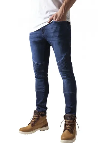 Urban Classics Herren Biker Jeans - Slim Fit