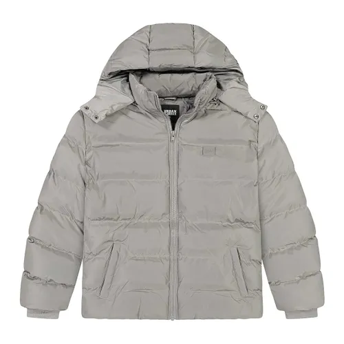 Urban Classics Hooded Puffer Jacket, Asphalt S