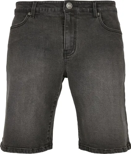 Urban Classics Releaxed Fit Jeans Shorts Short grau in 28