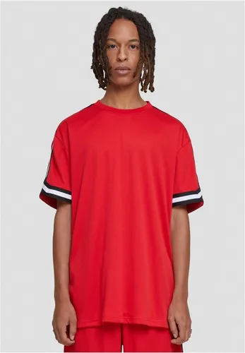 URBAN CLASSICS T-Shirt Oversized Stripes Mesh Tee