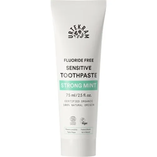 Urtekram Dental Care Fluoride Free Sensitive Toothpaste Strong Mint Zahnpasta Unisex