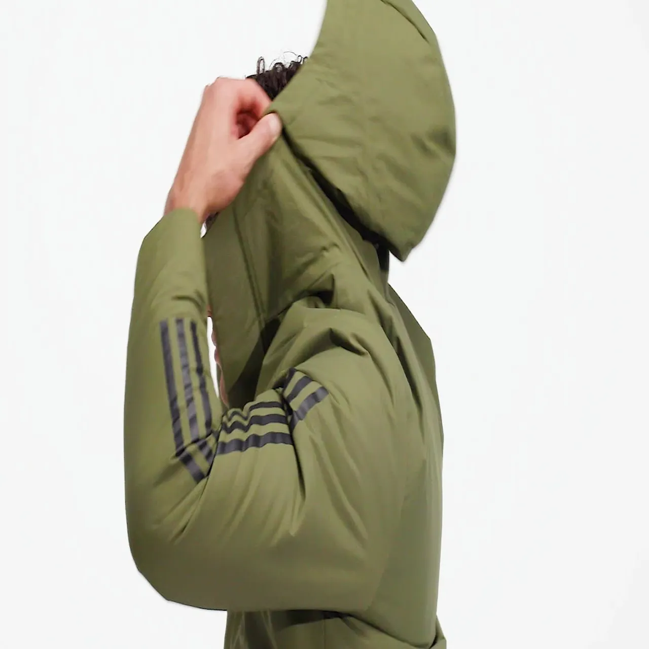 Utilitas 3-Streifen Hooded Jacke – Genderneutral