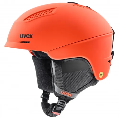 Uvex - Ultra Mips - Skihelm Gr 51-55 cm grau/schwarz