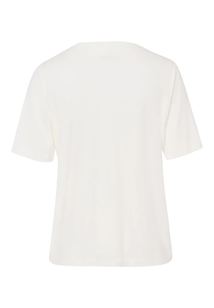 V-Kragen T-Shirt S41Top/TShirt