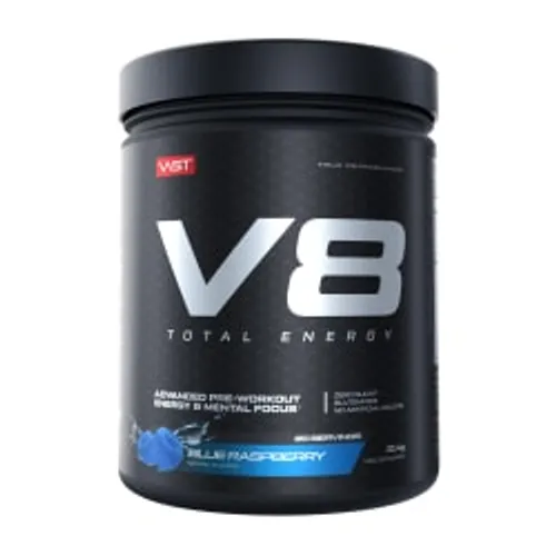 V8 Total Energy Pre-Workout - 314g - Blue Raspberry