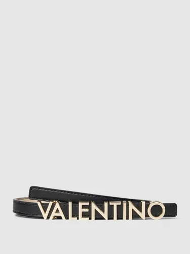 VALENTINO BAGS Gürtel mit Pinschließe Modell 'BELTY LOGO' in Black