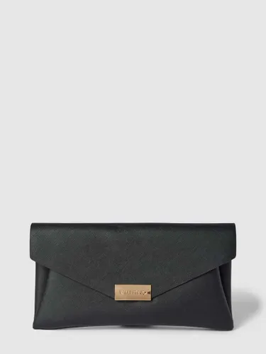 VALENTINO BAGS Kuvert-Clutch im schimmernden Design Modell 'ARPIE' in Black, Größe One Size