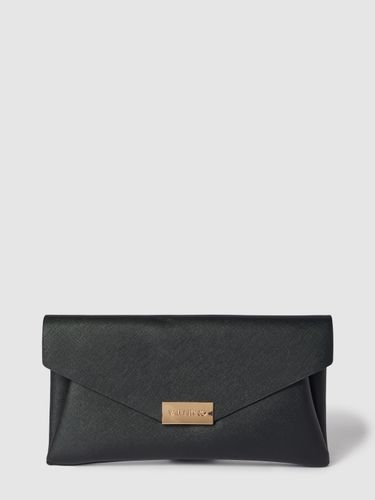 VALENTINO BAGS Kuvert-Clutch im schimmernden Design Modell 'ARPIE' in Schwarz, Größe One Size