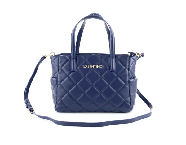 VALENTINO BAGS Ocarina Zip-Shopper Blu