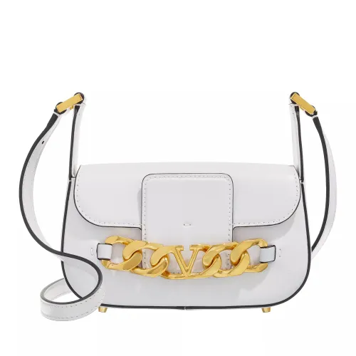 Valentino Garavani Hobo Bag - V Logo Chain - Gr. unisize - in Weiß - für Damen