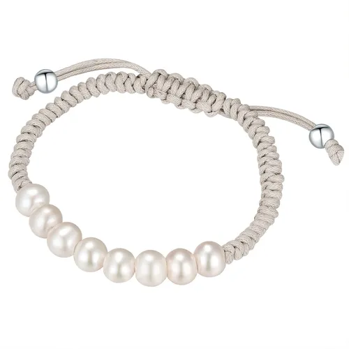 Valero Pearls  Valero Pearls Perlen-Armband Sterling Silber Süßwasser-Zuchtperle in Silber Armband 1.0 pieces