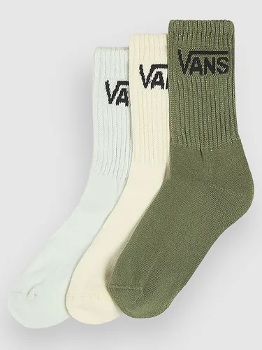 Vans Classic Crew (6.5-10) 3Pk Socken pale aqua