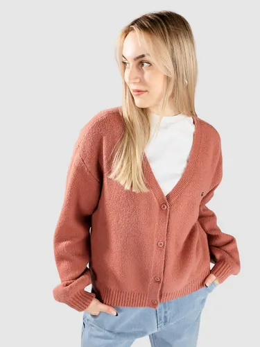 Vans Hadley Relaxed Strickjacke Pullover whithered rose