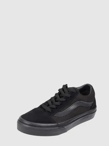 Vans Sneaker aus Leder und Textil Modell 'Old Skool' in Black