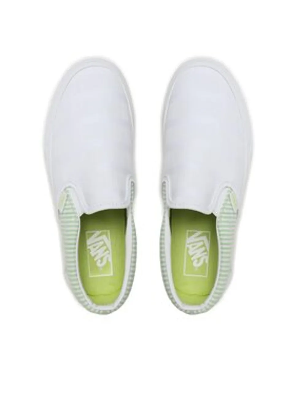 Vans Sneakers aus Stoff Classic Slip-O VN0A7QRBGN1 Weiß