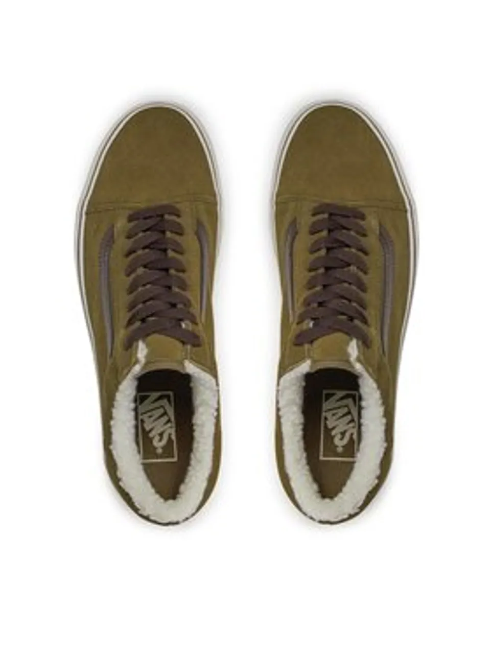 Vans Sneakers aus Stoff Old Skool VN000CP5BYW1 Braun