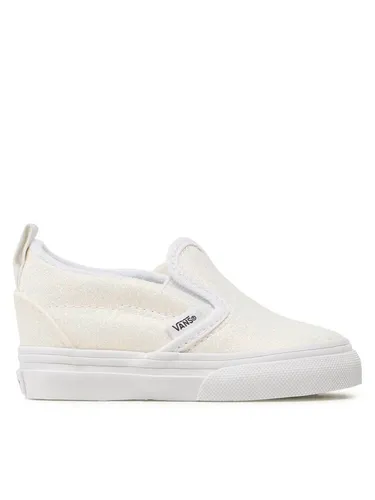 Vans Sneakers aus Stoff Slip-On V VN0A5EFKWHT1 Weiß