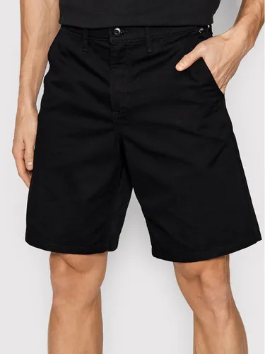 Vans Stoffshorts Authentic VN0A5FJX Schwarz Relaxed Fit