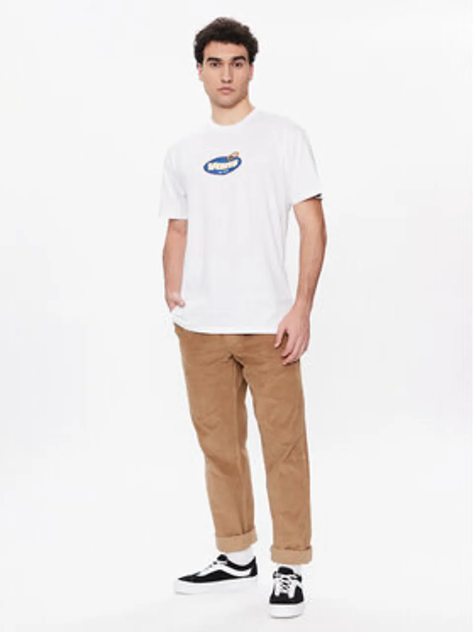 Vans T-Shirt Perfect Halo VN00003P Weiß Classic Fit