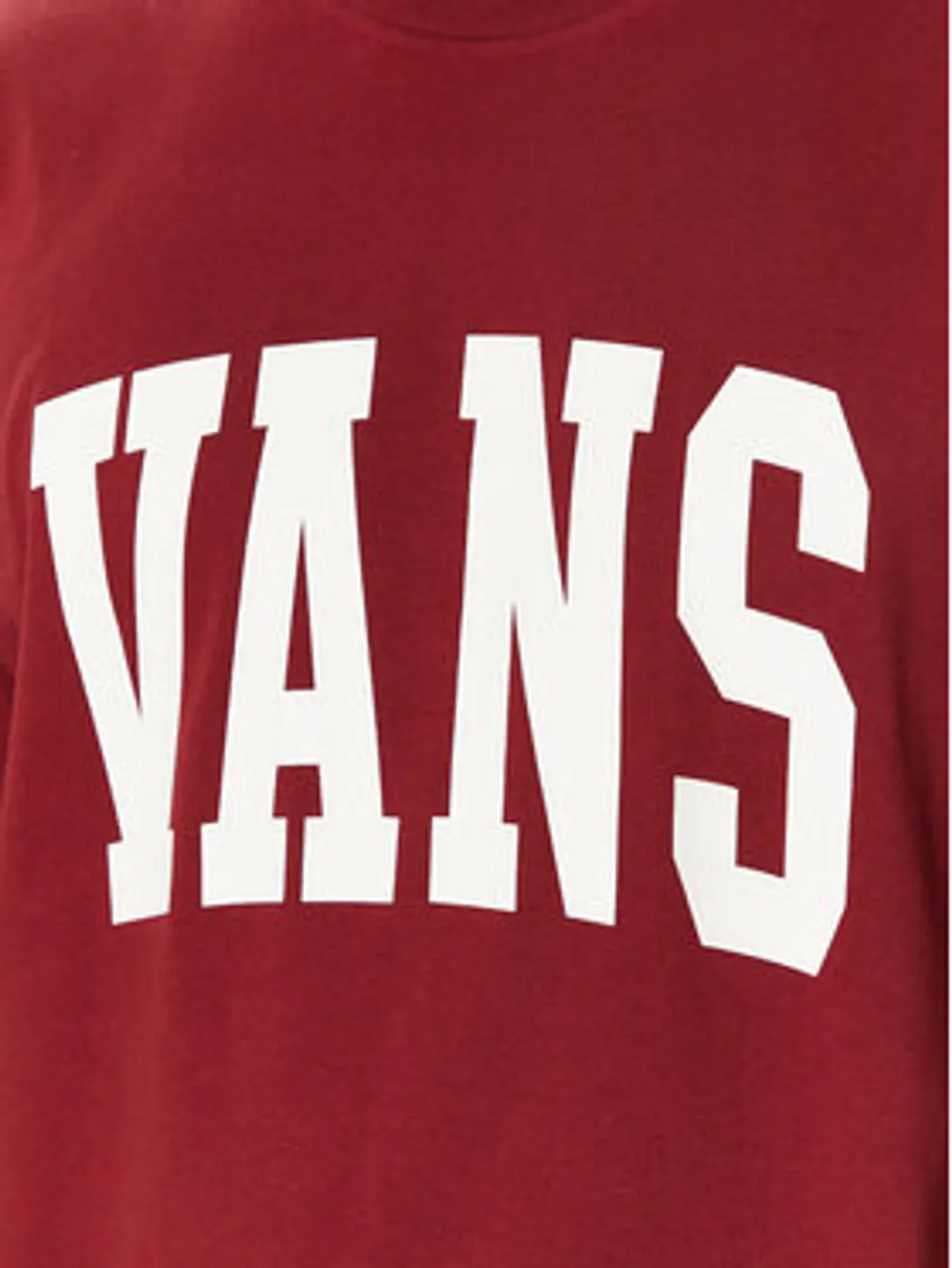 Vans T-Shirt Varsity VN00003B Rot Classic Fit