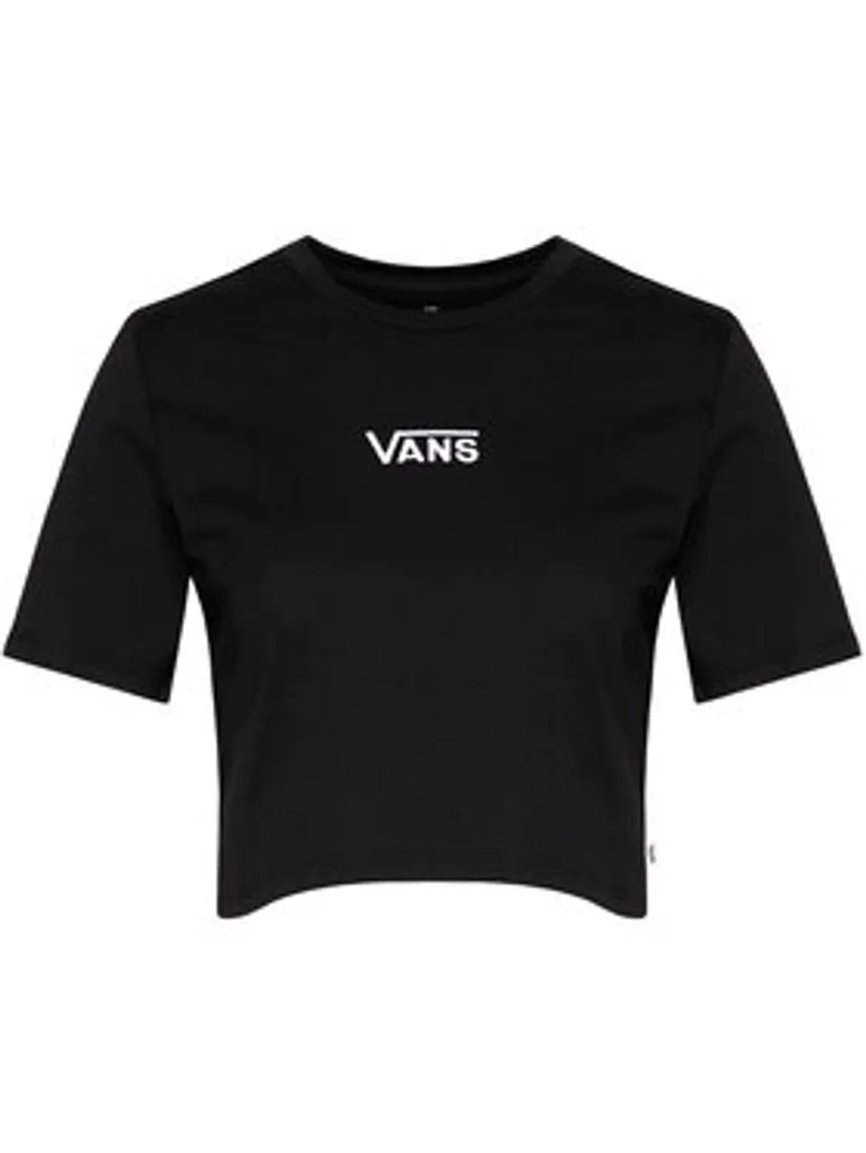 Vans T-Shirt Wm Flying Crop Cre VN0A54QU Schwarz Regular Fit