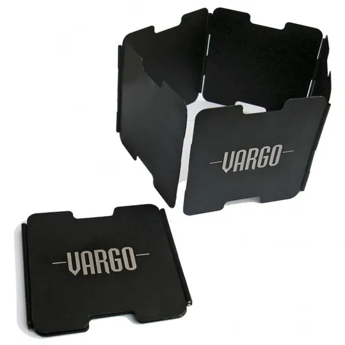 Vargo - Aluminium Windschutz schwarz