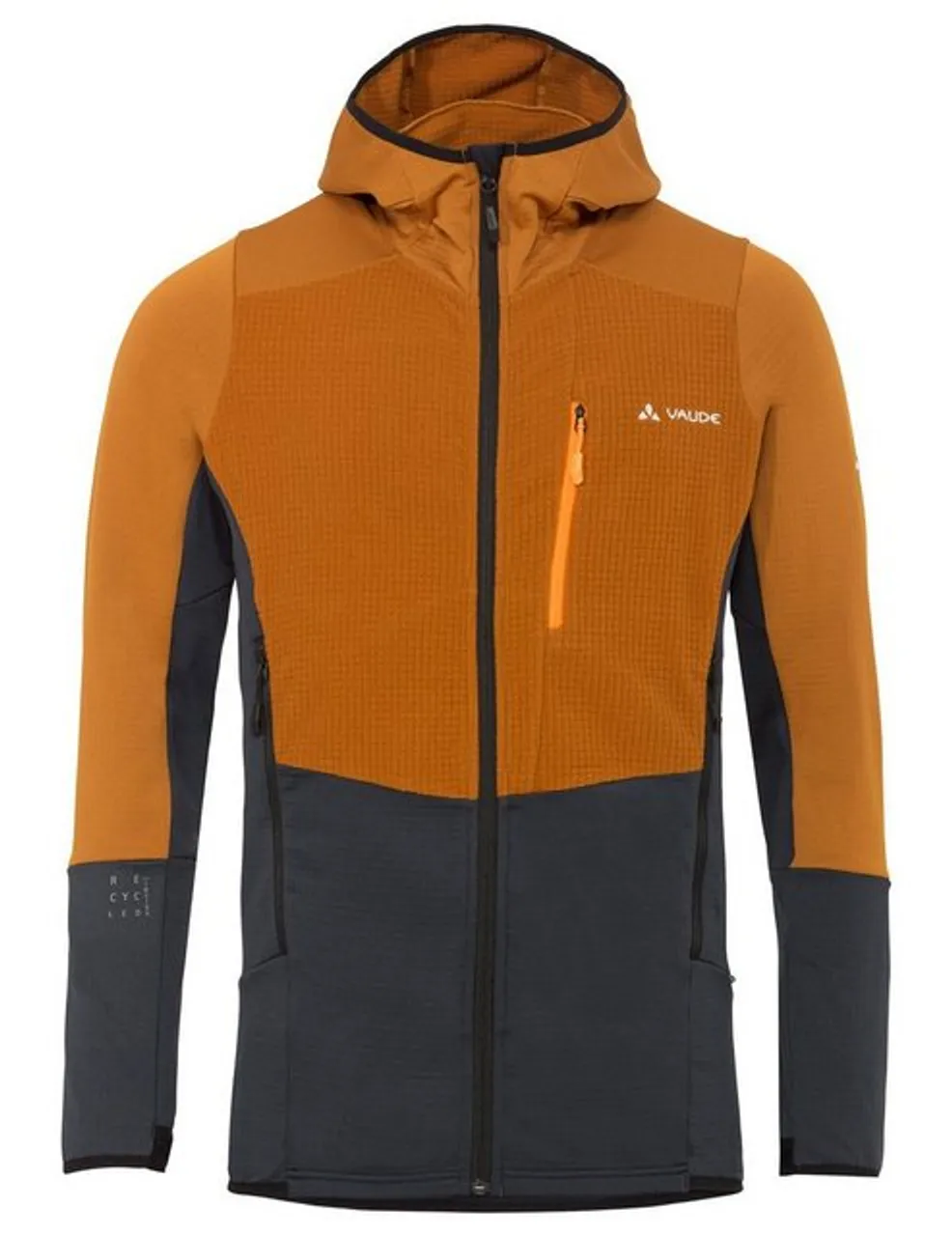 VAUDE Outdoorjacke Men's Monviso Hooded Grid Fleece Jacket (1-St) Klimaneutral kompensiert