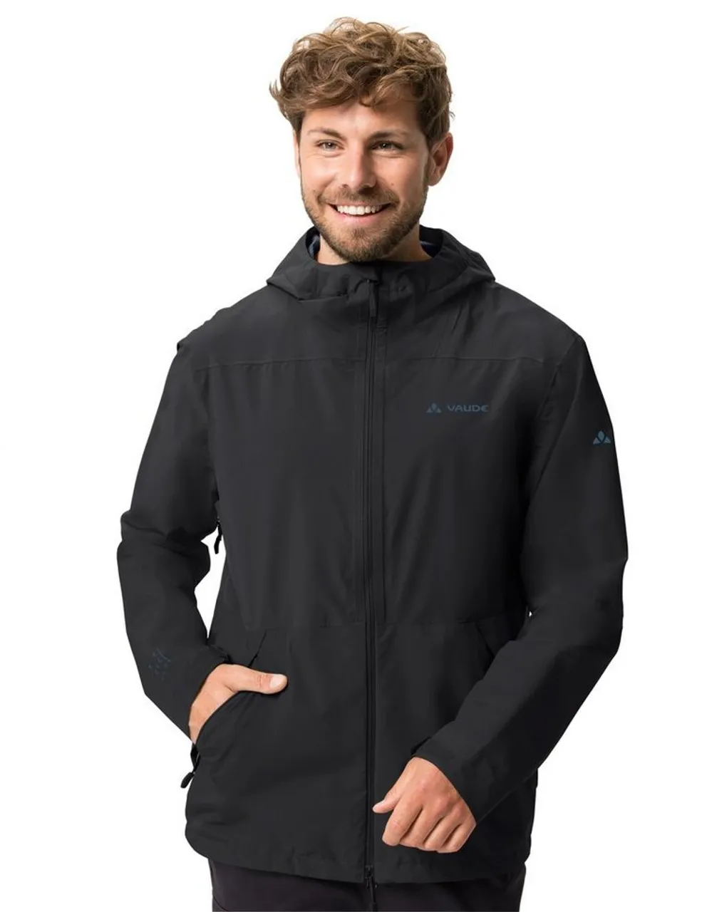 VAUDE Outdoorjacke Men's Neyland 2.5L Jacket (1-St) Klimaneutral kompensiert
