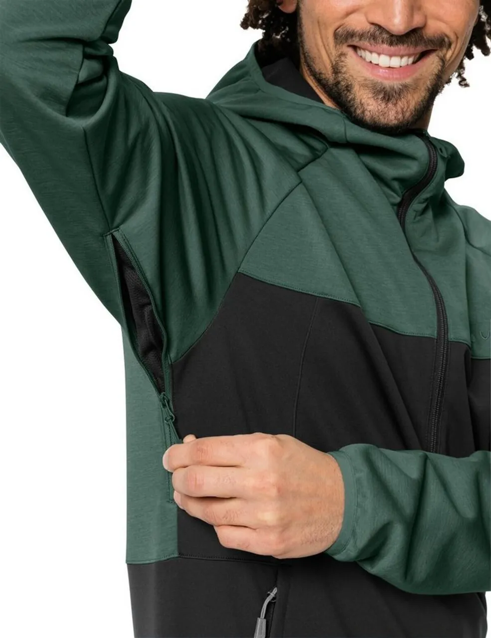 VAUDE Outdoorjacke Men's Tremalzo Softshell HZ Jacket (1-St) Klimaneutral kompensiert