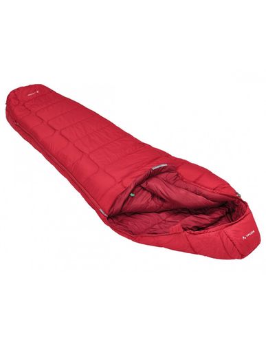Vaude Schlafsack Sioux 800 SYN, Dark Indian Red Schlafsackzipper - Rechts, Komforttemperatur - 0 bis 5 °C, Schlafsackverwendung - Trekking & Camping,...