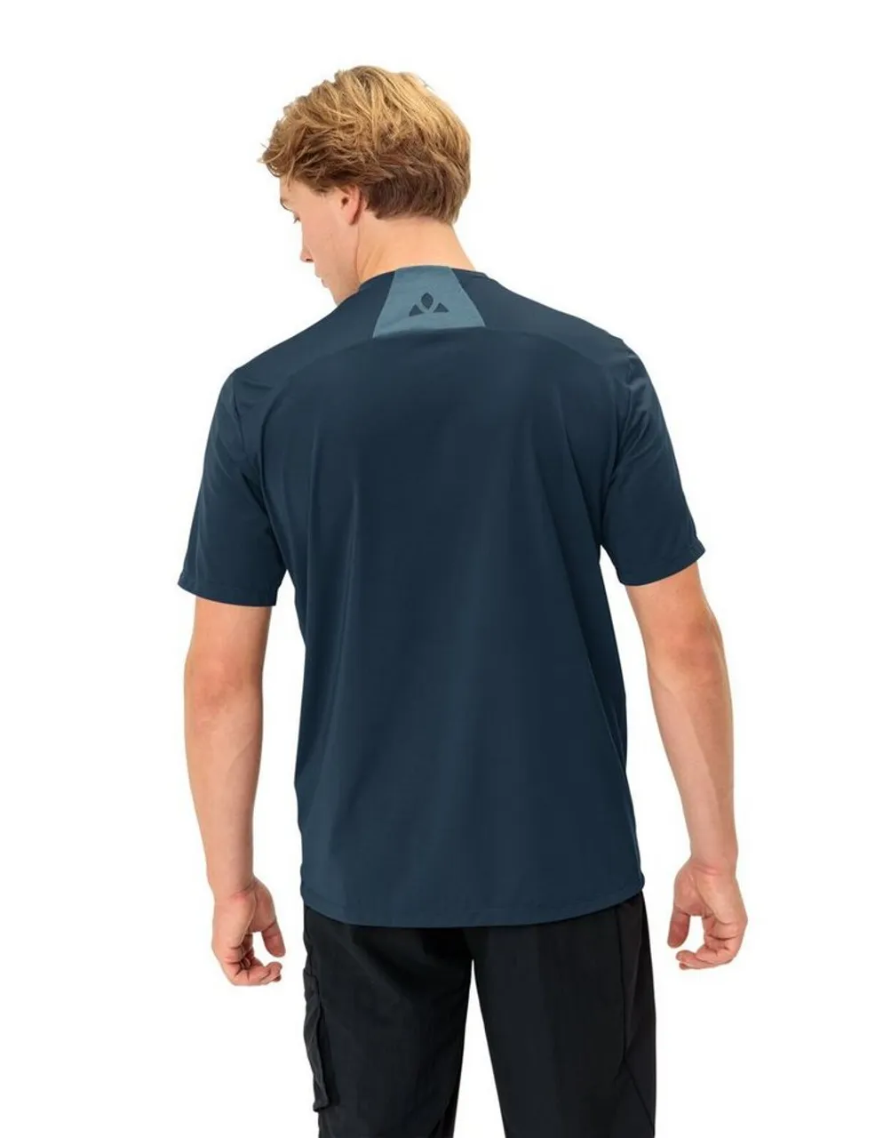 VAUDE T-Shirt Men's Qimsa Logo Shirt (1-tlg) Green Shape