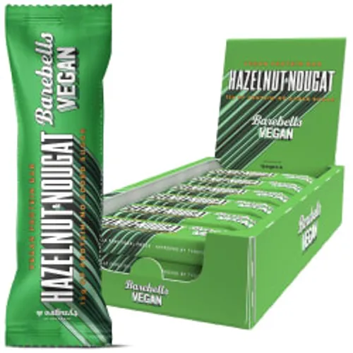 Vegan Protein Bar - 12x55g - Hazelnut & Nougat