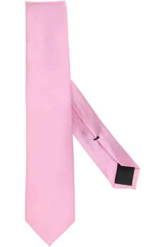 Venti Slim Krawatte pink, Feinstreifen