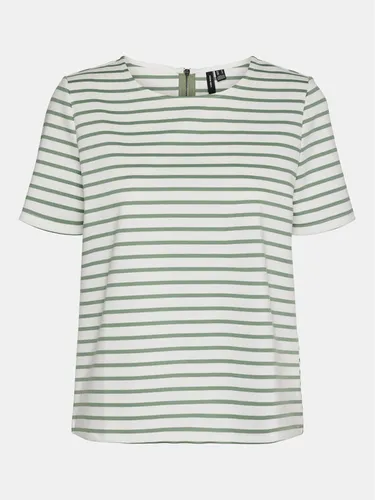 Vero Moda T-Shirt Abby 10304716 Grün Regular Fit