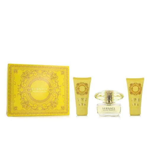 Versace EDT Damen Parfüm Set Yellow Diamond 3-teilig