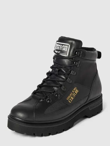 Versace Jeans Couture Schnürboots mit Label-Details Modell 'SYRIUS' in Black