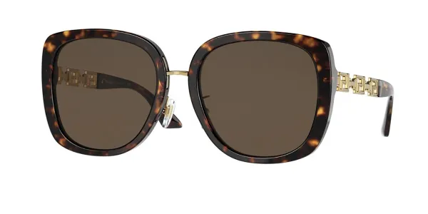 Versace VE4407D Asian Fit 108/73 Tortoiseshell Damen Sonnenbrillen