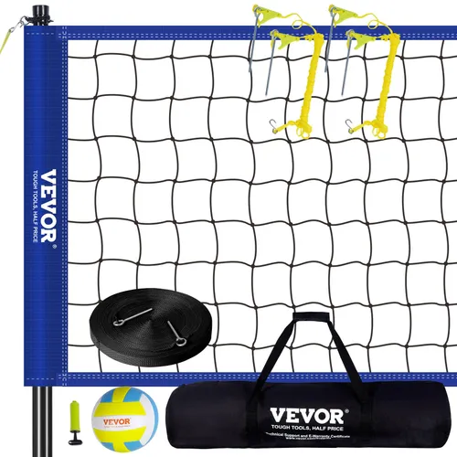VEVOR Tragbares Volleyballnetz für den Außenbereich