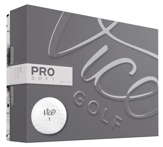 Vice Golf Pro Soft 2020 | 12 Golf Bälle | Eigenschaften: