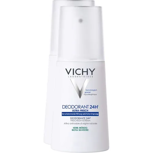 Vichy - DEO Pumpzerstäuber herb würzig Doppelpack Deodorants 0.2 l