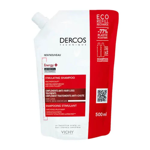 Vichy Dercos Energy Stimulating Shampoo 500 ml