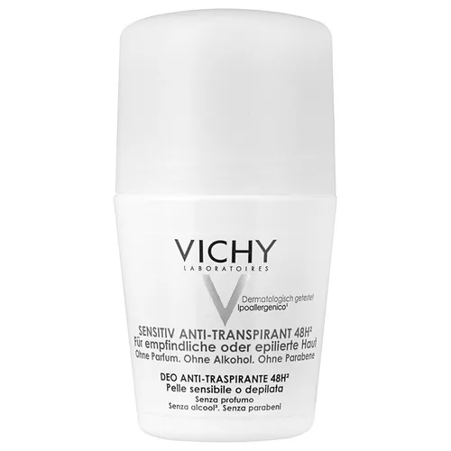 Vichy  Vichy Deo Roll-on Sensitiv Anti-Transpirant 48h Deodorant 50.0 ml