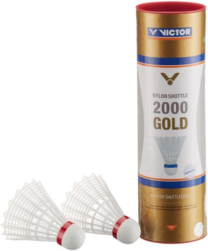 VICTOR Nylon Shuttle 2000 Gold-Weiß-Rot