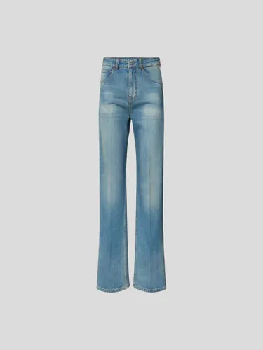 Victoria Beckham Regular Fit Jeans im 5-Pocket-Design in Jeansblau